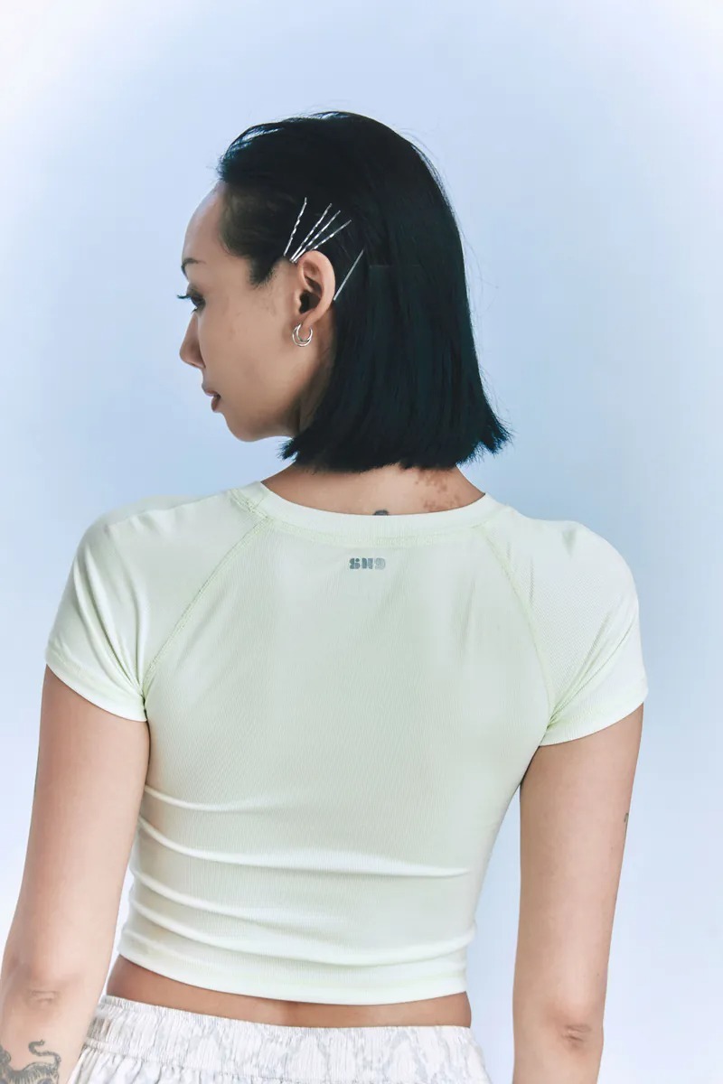 SILVER NINE 反光條上衣