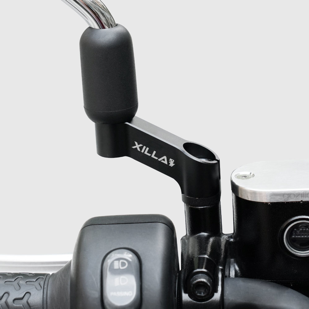 機車通用型配件｜鋁合金後照鏡加長轉接座