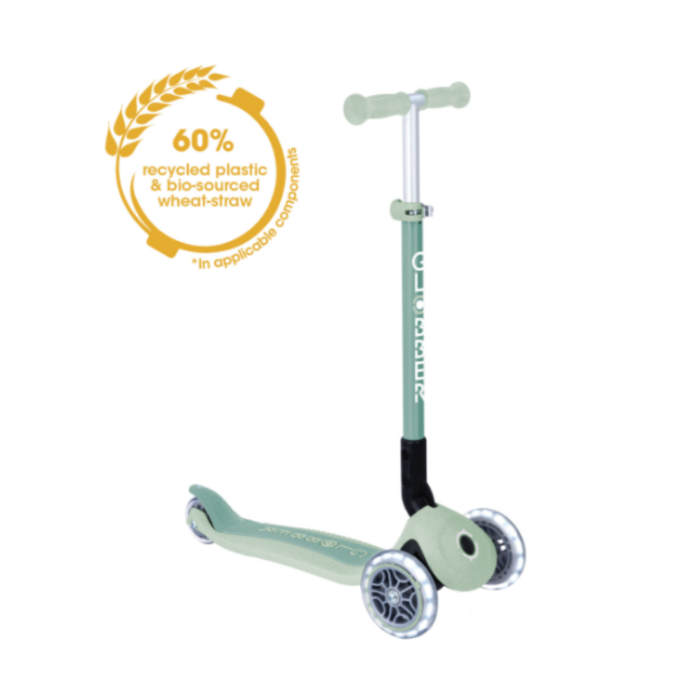 Globber primo lights ECOLOGIC可接滑板車-香港行貨