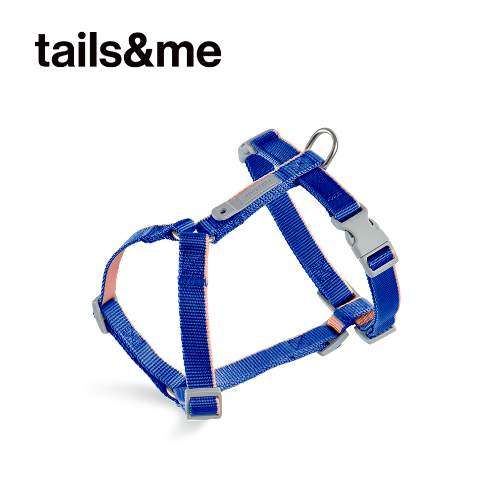 tails&me 尾巴與我｜新經典 犬H型胸背帶 (雙色)