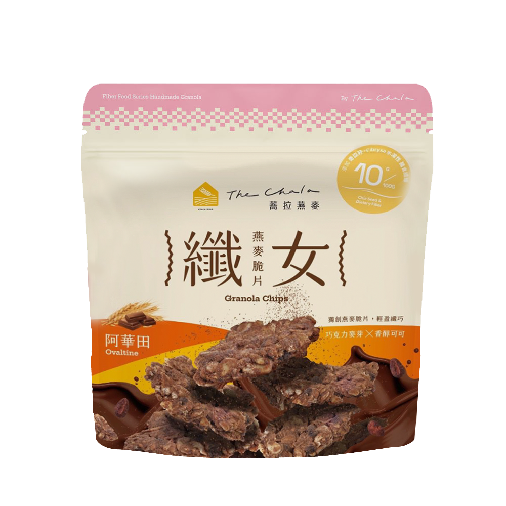 The Chala -  纖女燕麥脆片-阿華田 100g