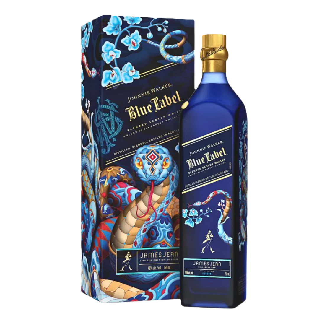Johnnie Walker Blue Label Snake 2025 CNY Limited Edition 750mL