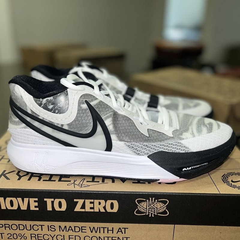 <連線代購商品>NIKE KYRIE 9 KI9 白黑 凱里歐文 籃球鞋 實戰鞋【DJ6017-101】【DJ6016-101】歐文9