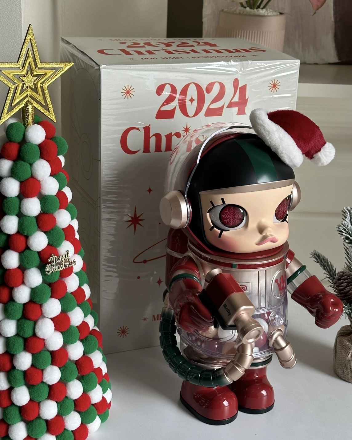 POP MART MOLLY Christmas 2024 シュリンク付き Pop Mart Blind Box