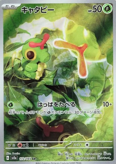 POKEMON JAPANESE SV2A 172/165 AR