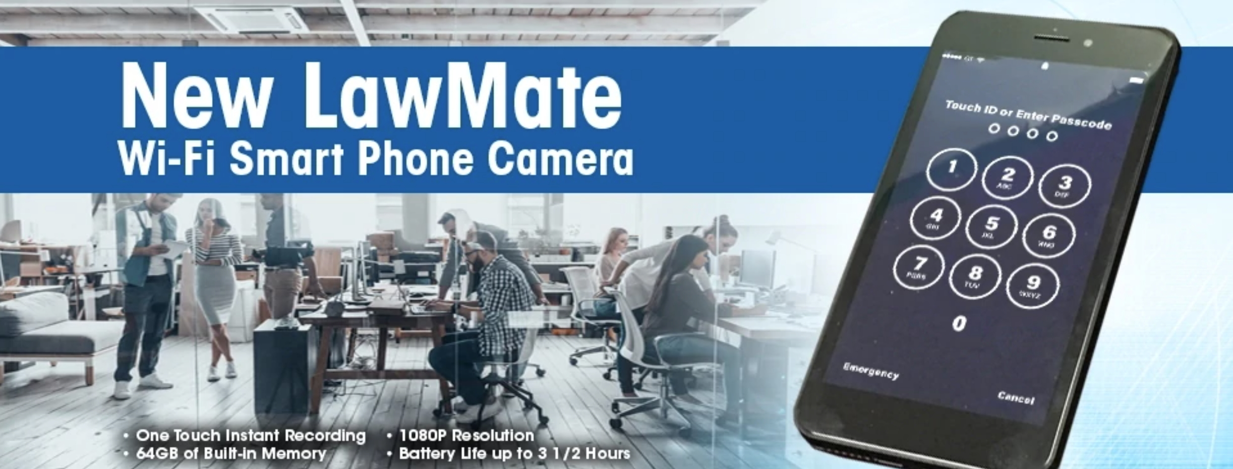 Lawmate moblie phone with hidden camera