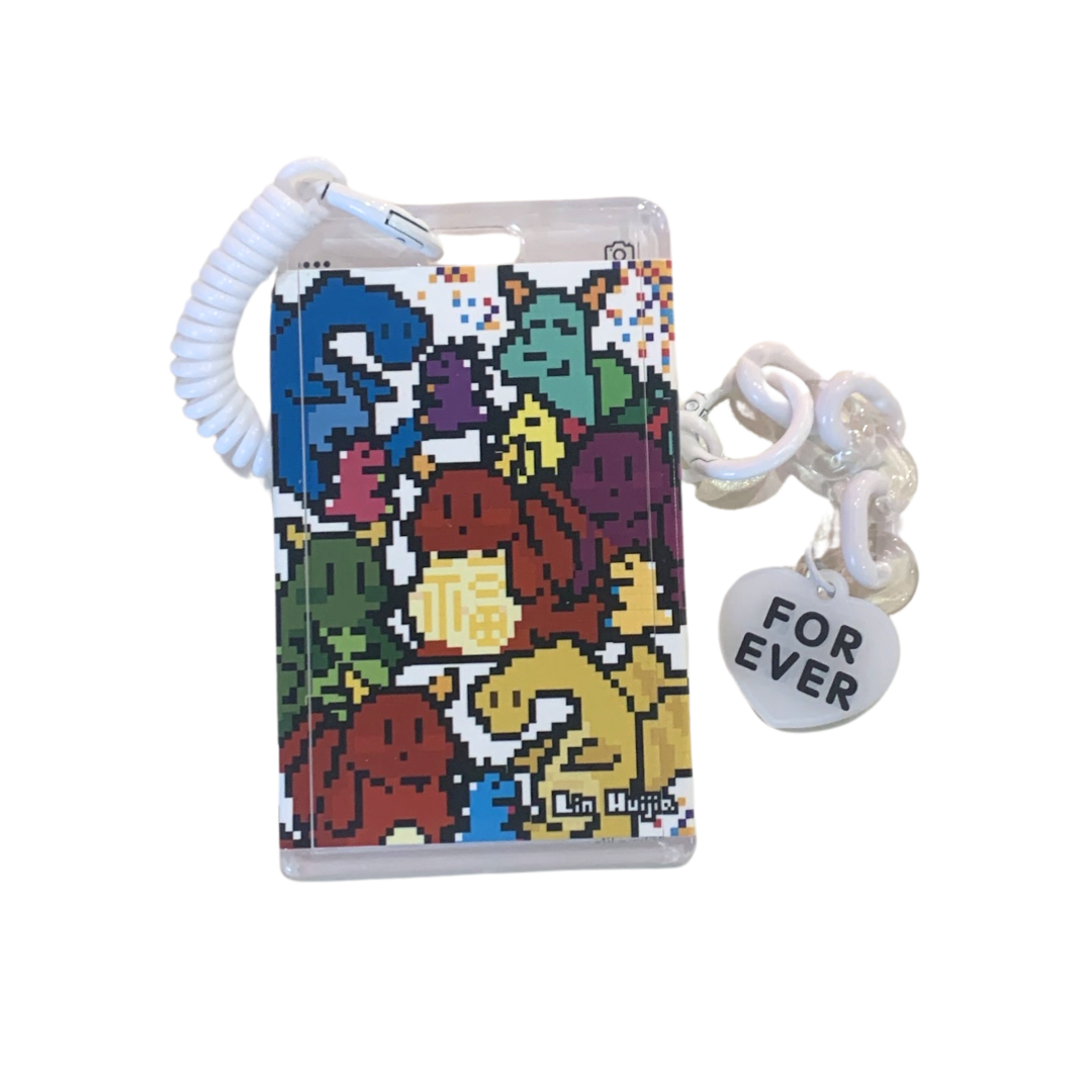 亞加力工作證套