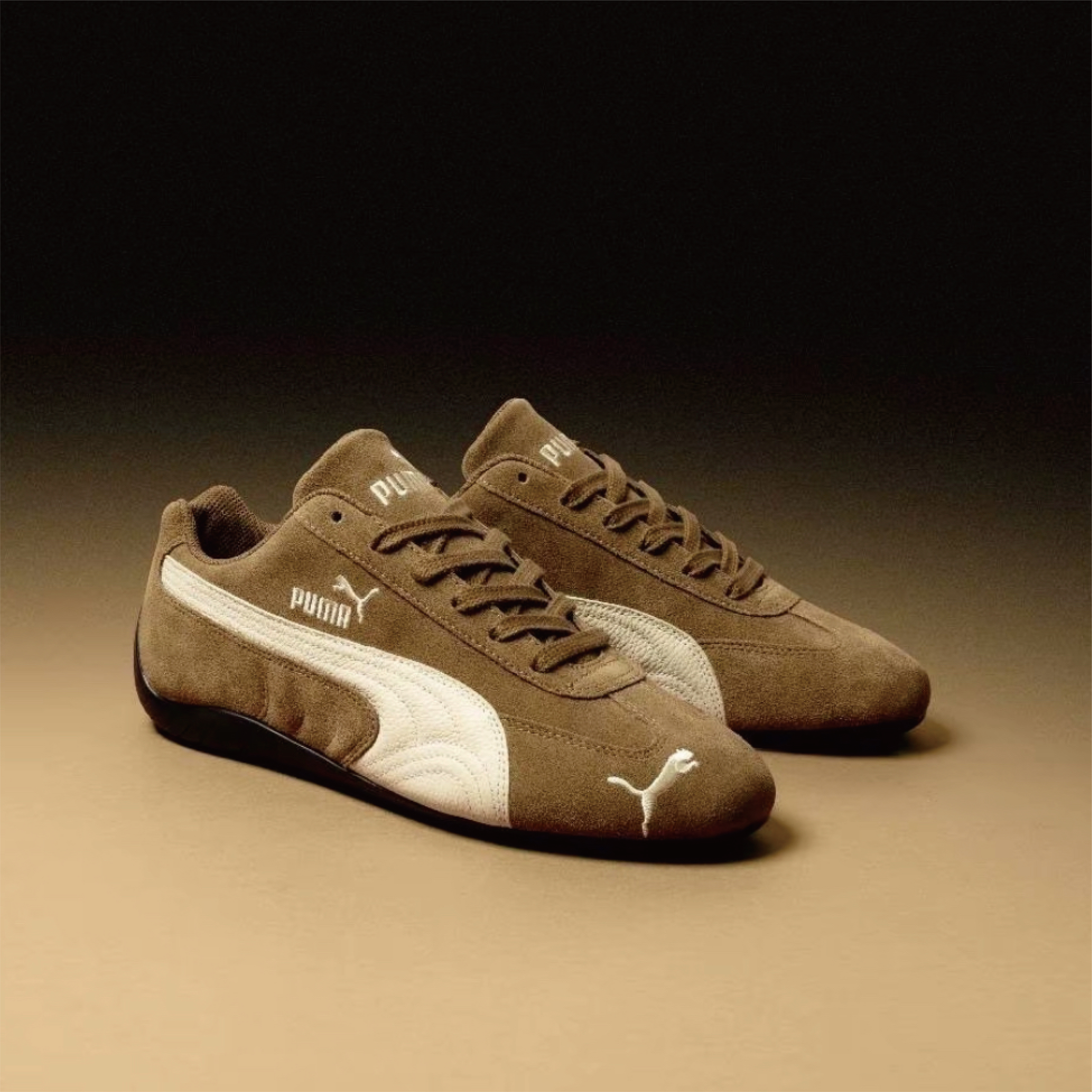 Puma Speedcat OG 賽車鞋 男女同款 棕白 398846-31
