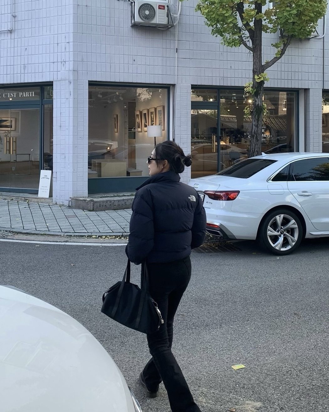 <快速出貨🍃> The North Face 北臉羽絨外套 短版 黑