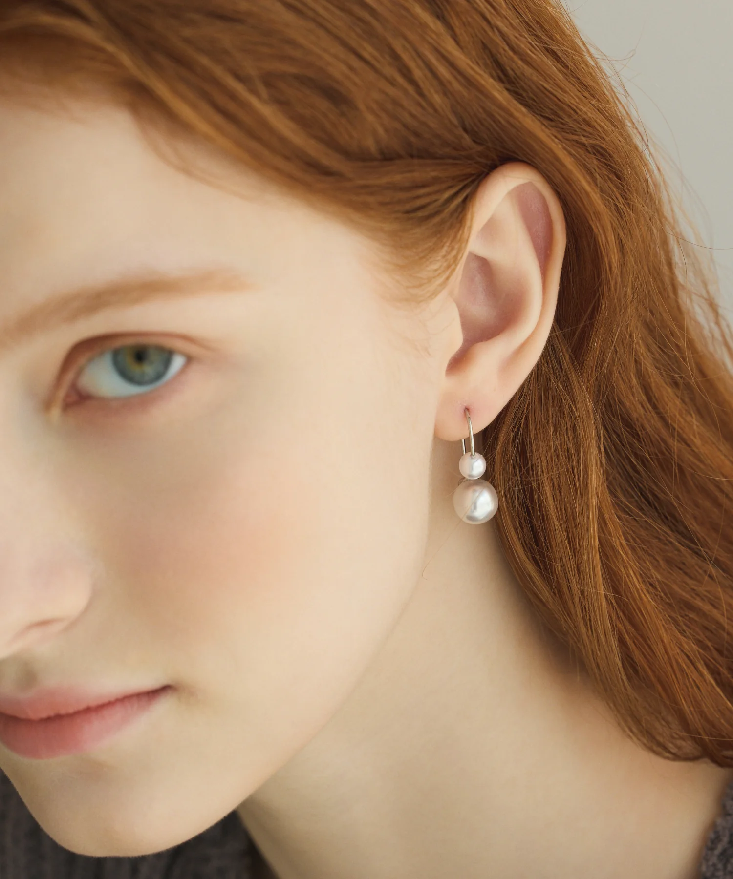 cene 雙珍珠耳環