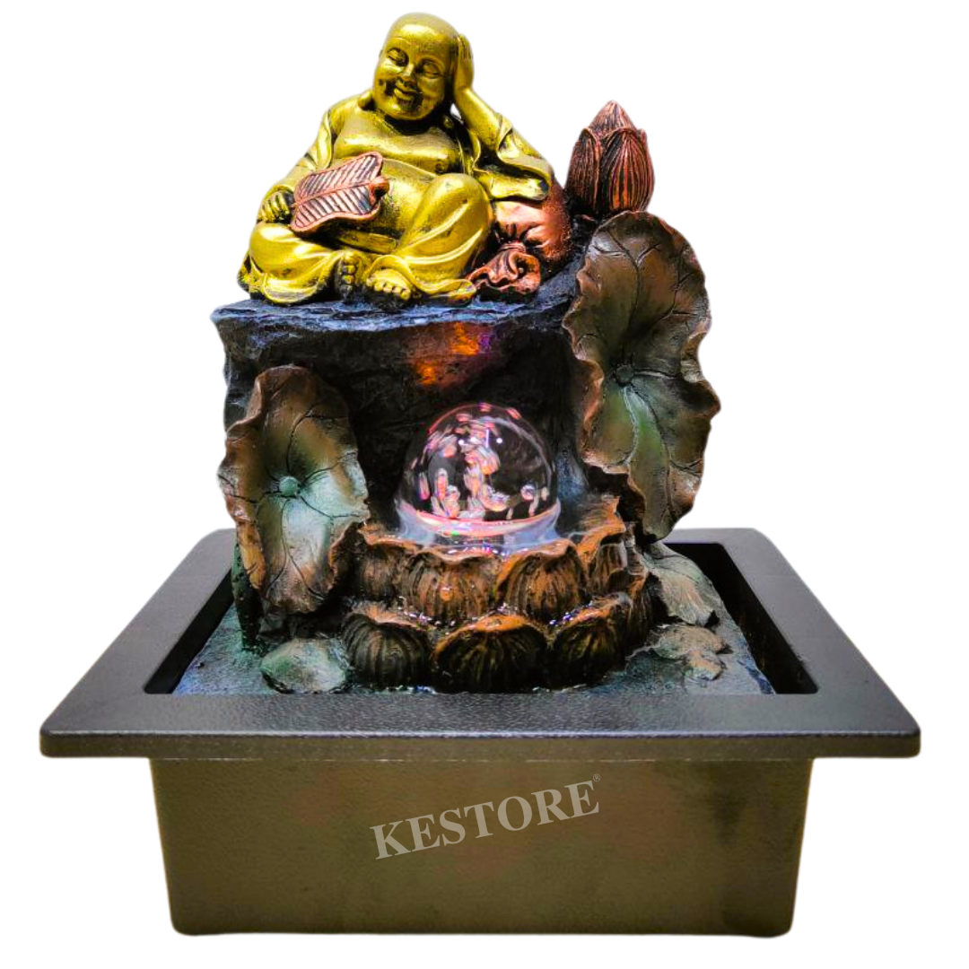Indoor Laughing Buddha Water Fountain Code 2319