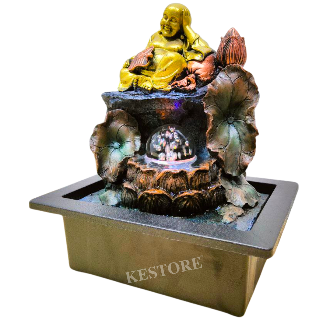 Indoor Laughing Buddha Water Fountain Code 2319