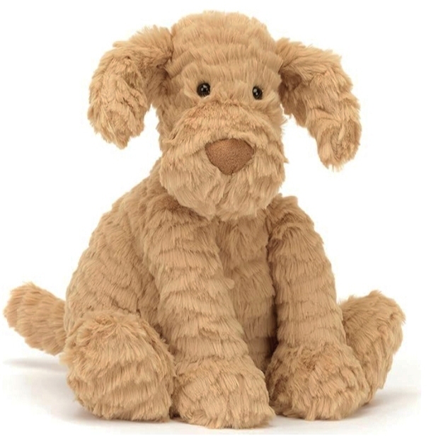 【樂森藥局】英國 Jellycat Fuddlewuddle Puppy 波浪毛小狗狗 23cm/公分、絨毛玩偶