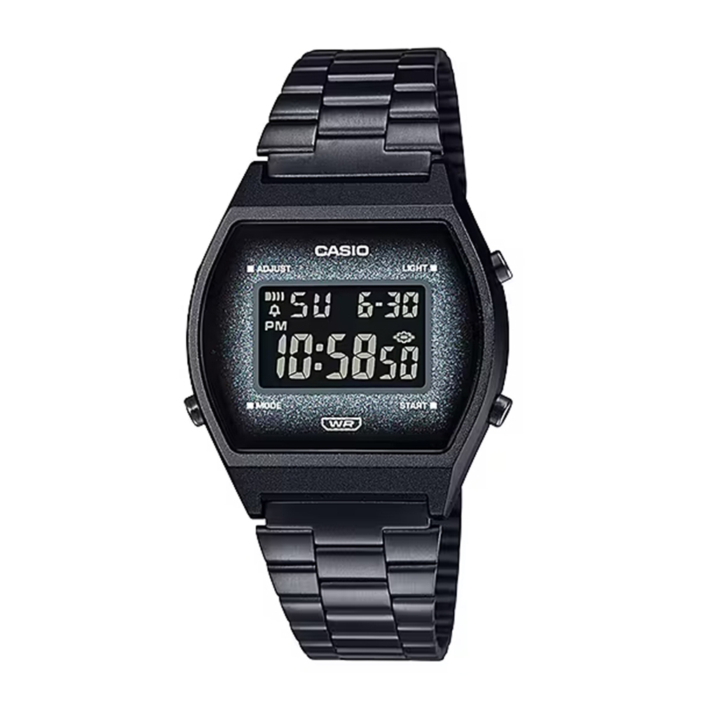【CASIO】B640WBG 金屬 簡約 輕薄 閃耀 防水 電子手錶-