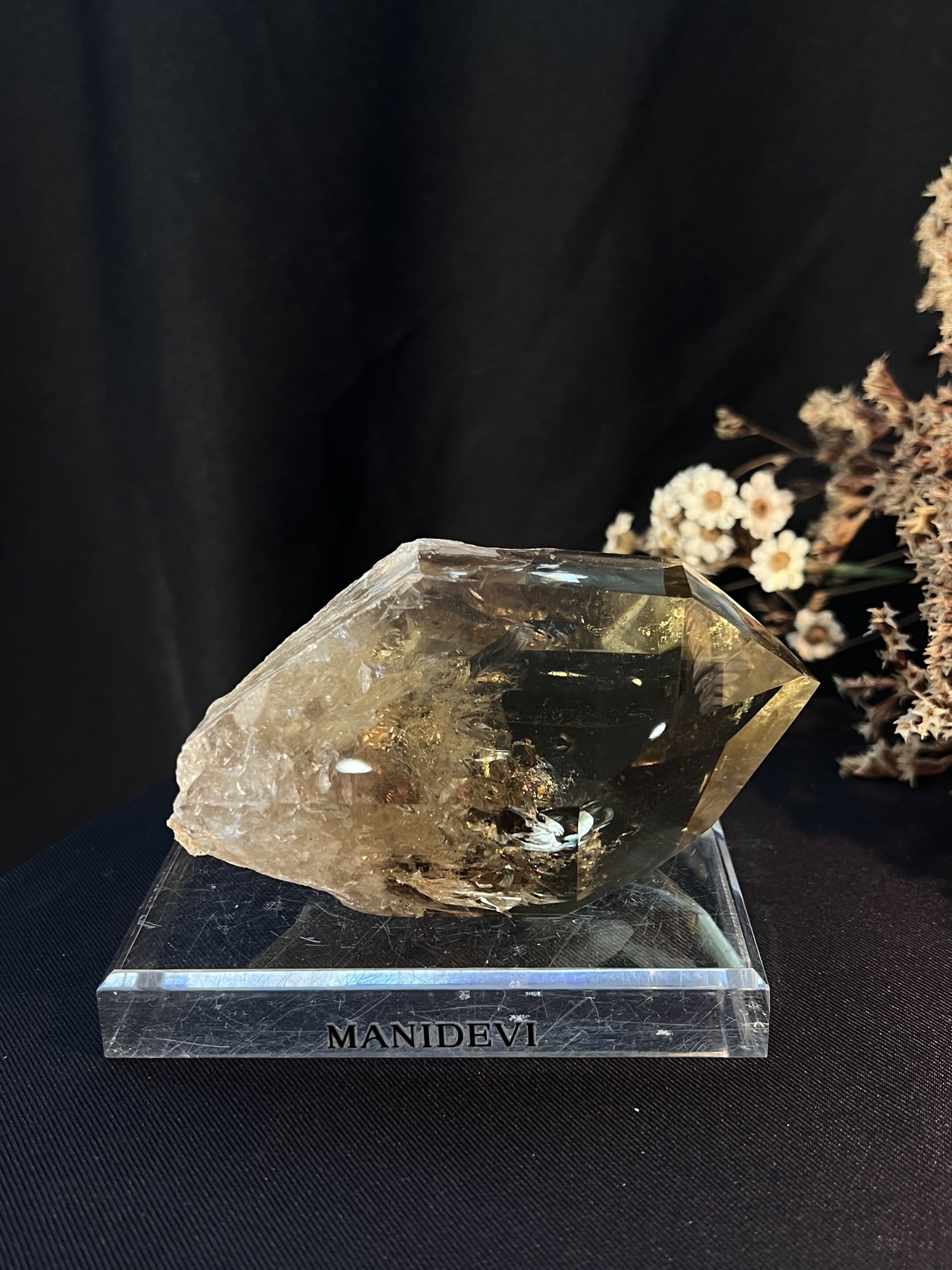 黃金叢水晶柱 CITRINE