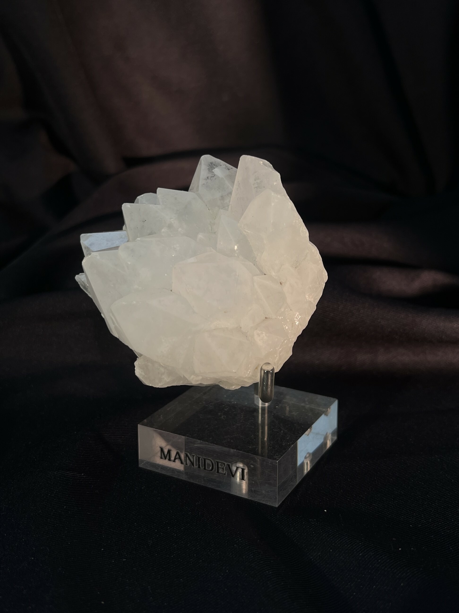 淨化能量-骨幹白水晶簇