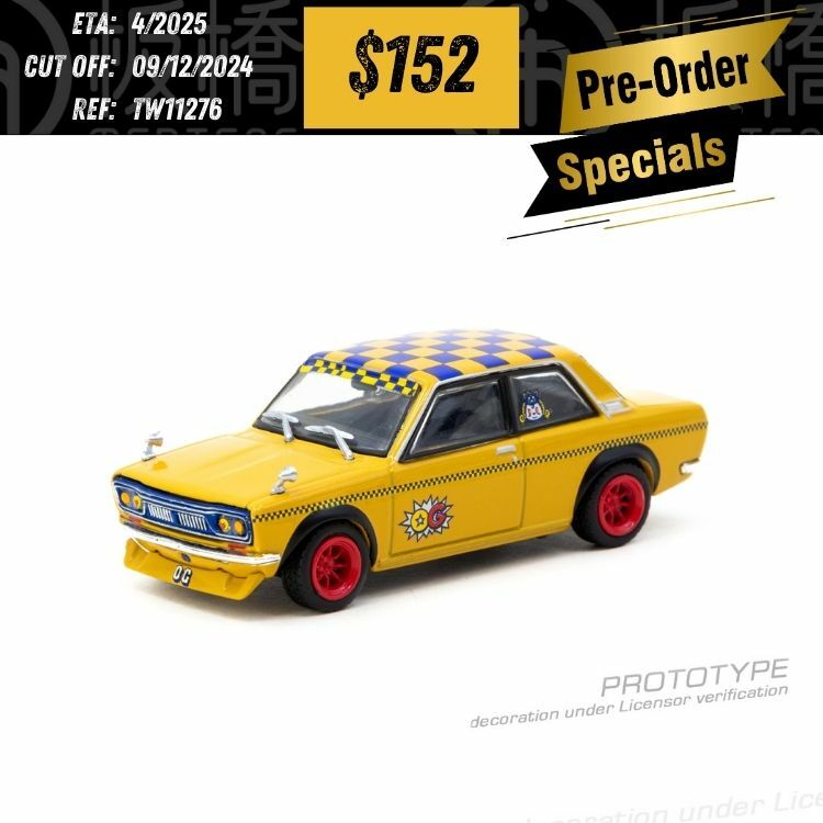 PO-$152 * TARMAC * 1:64 Datsun 510 OG [OD27/11]