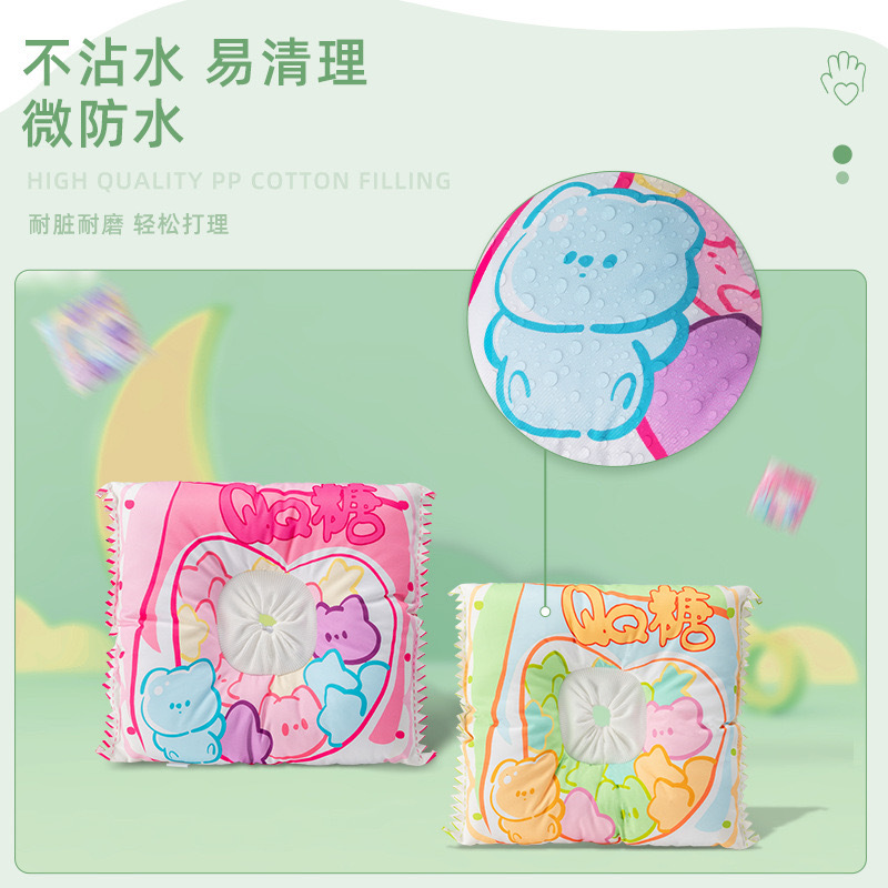 QQ糖宠物头套  可调节抽绳不沾水易清理