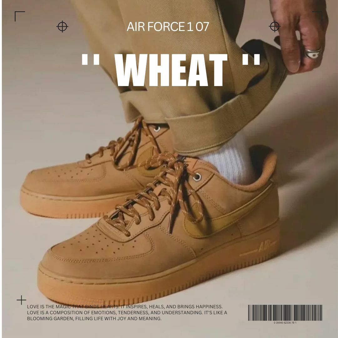 <熱銷補貨> Nike Air Force 1 AF1 Flax Wheat 卡其色 小麥色 棕色 大地色 沙色 成人款 CJ9179-200