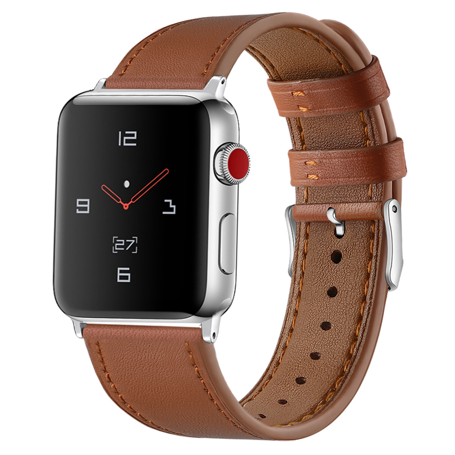 XPRO - Modern Leather - Apple Watch Strap 頭層牛皮不鏽鋼扣智能手錶帶
