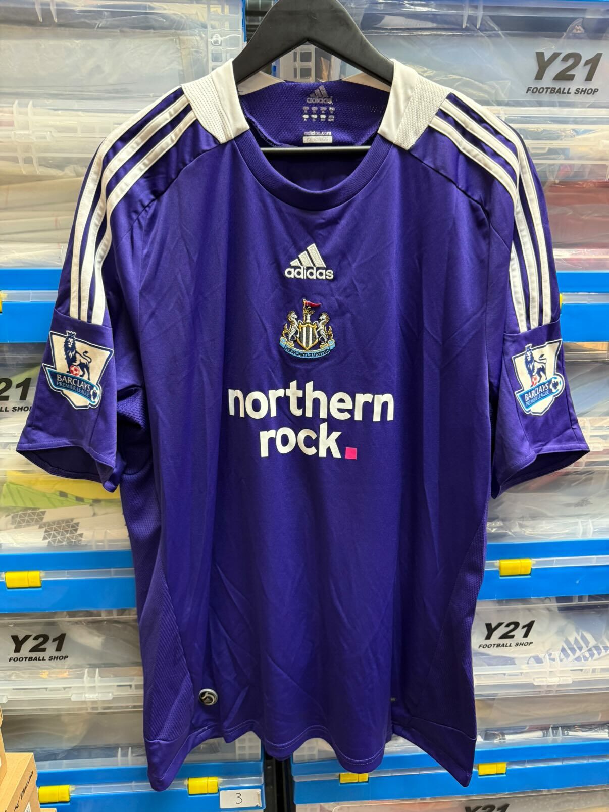 2008 - 2009 紐卡素 作客球迷版 #27 S.TAYLOR  (USED , 9/10)