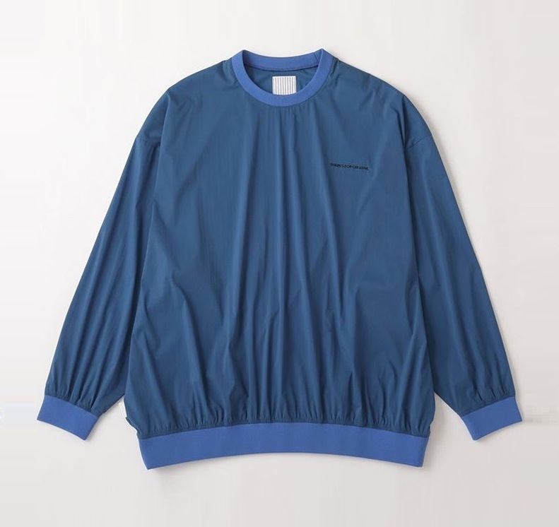 S.F.C (Stripes For Creative) NYLON CREW / BLUE - PRE ORDER ITEM (預訂中)