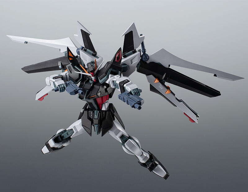 BANDAI 代理版 ROBOT魂 GAT-X105E+AQM/E-X09S 漆黑攻擊鋼彈 Ver. ANIME