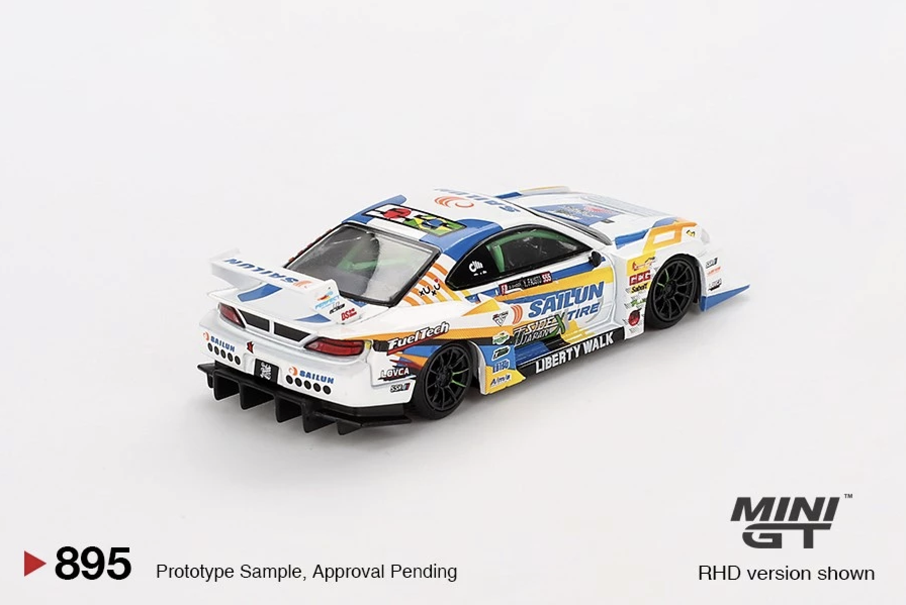 【預訂】Mini GT #895 Nissan LB-Super Silhouette S15 SILVIA #555 2023 Formula Drift Japan