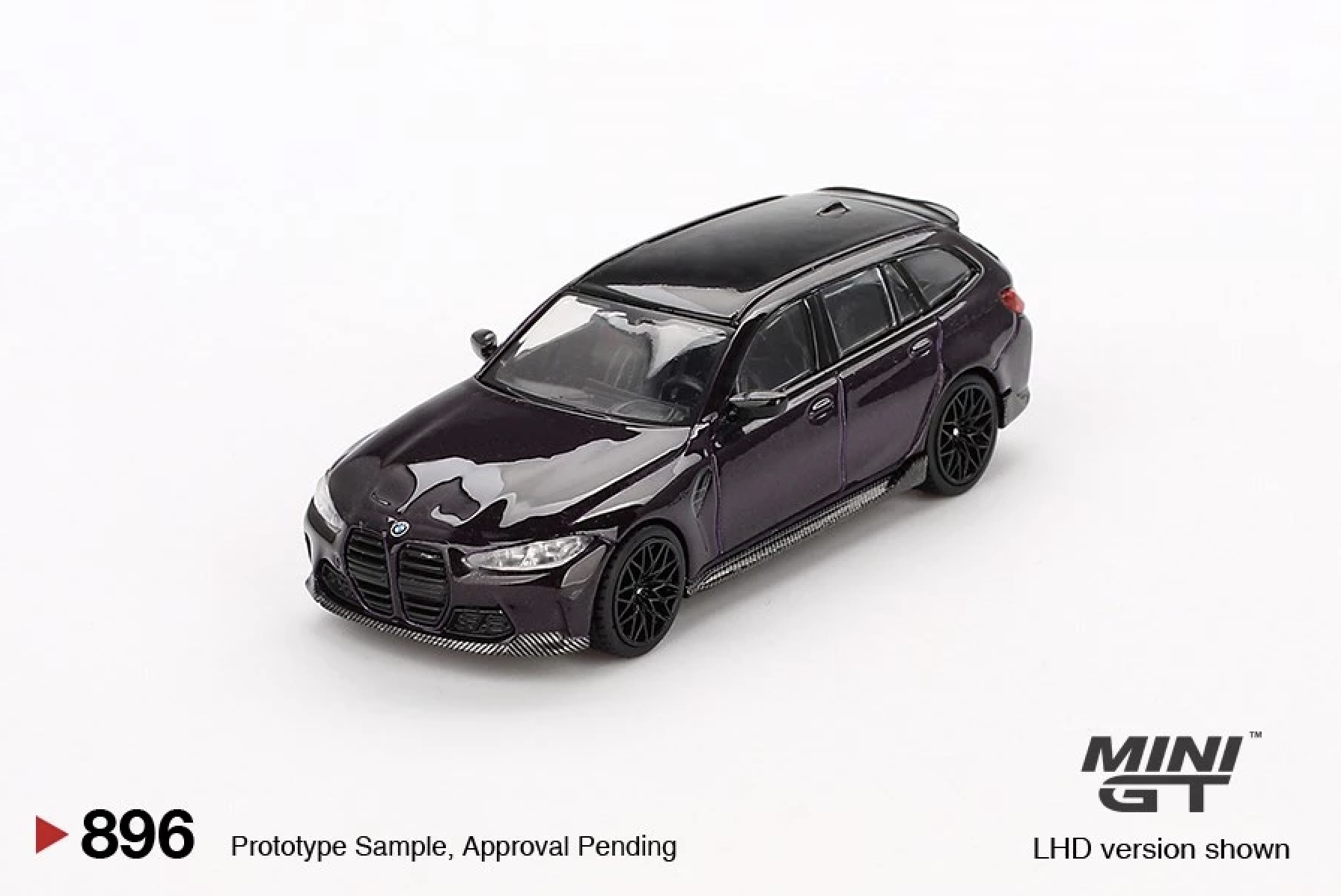【預訂】Mini GT #896 BMW M3 M Performance Touring Daytona Violet