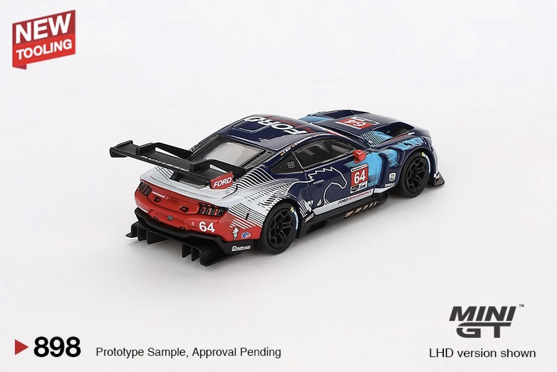 【預訂】Mini GT #898 Ford Mustang GT3 #64 Ford Multimatic Motorsports 2024 IMSA Daytona 24 Hrs