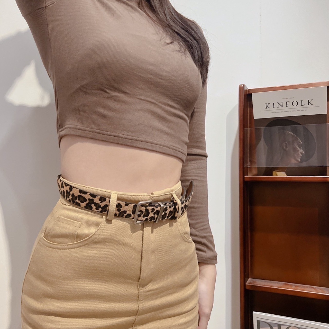 經典方頭皮帶/二款