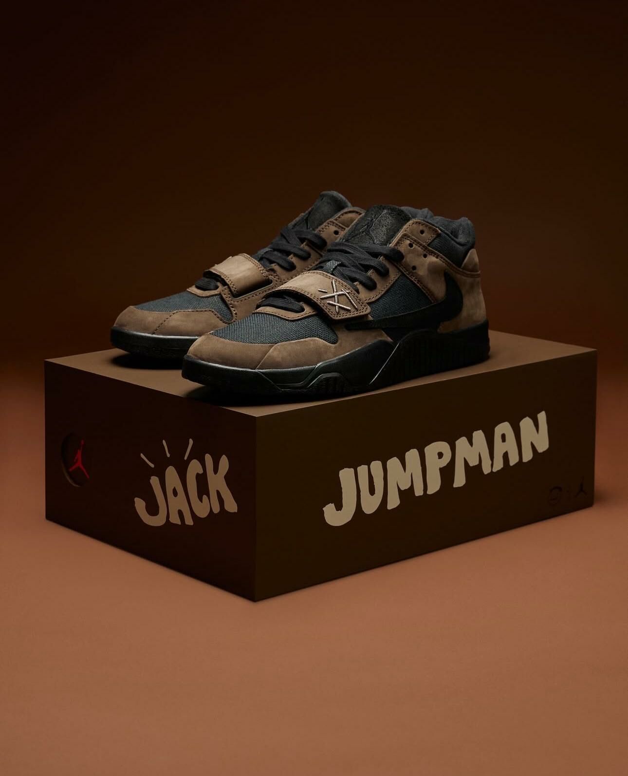 {現貨} Travis Scott x Jordan Jumpman Jack Dark Mocha FZ8117-204