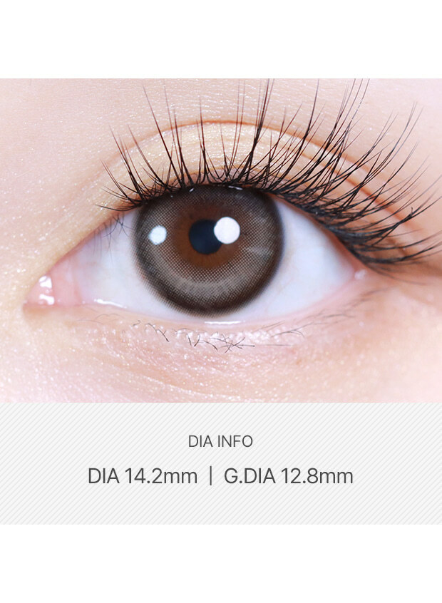 [月拋] LensVery Butterfloss Series 1 Month Gray 彩妝隱形眼鏡｜每盒2片