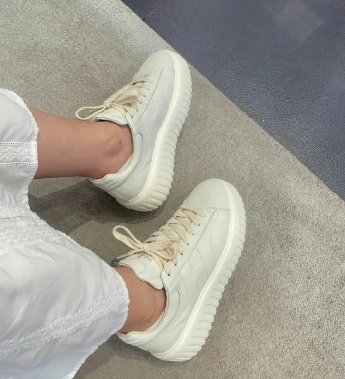 hogan 百搭餅乾內增高鞋 -M