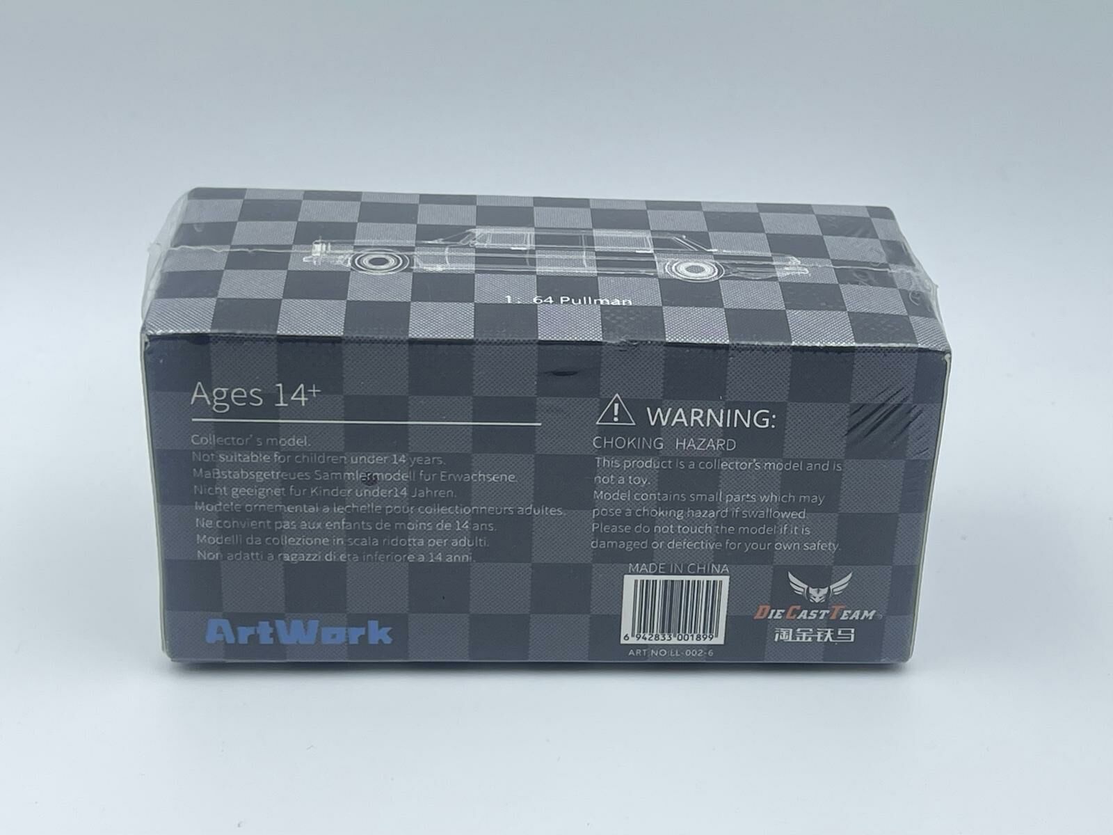 DCM MERCEDES BENZ PULL MAN SILVER