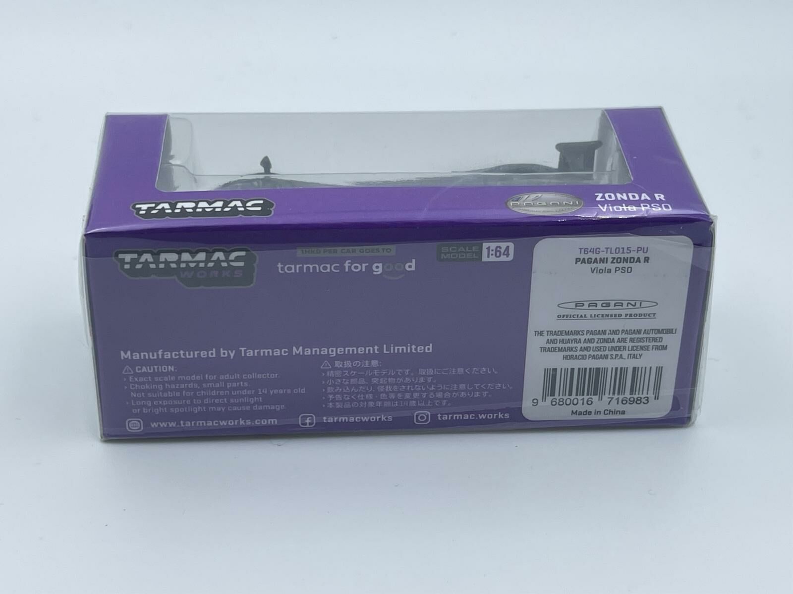 TARMAC PAGANI ZONDA R VIOLA PSO