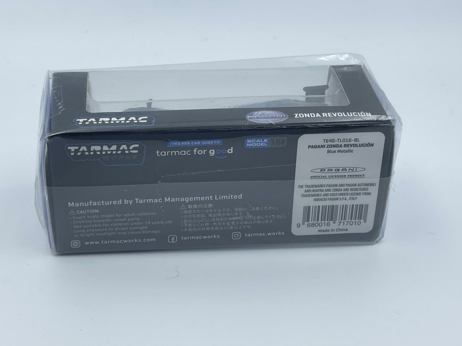 TARMAC PAGANI ZONDA REVOLUCION BLUE METALLIC
