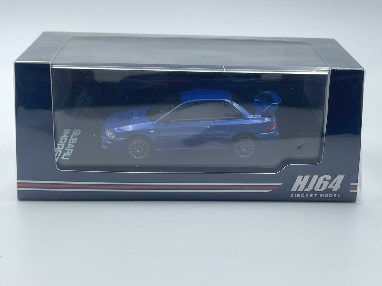 HOBBY JAPAN SUBARU IMPREZA 22B STI VERSION GC8 EURO CUSTOMIZED VER SONIC BLUE MICA