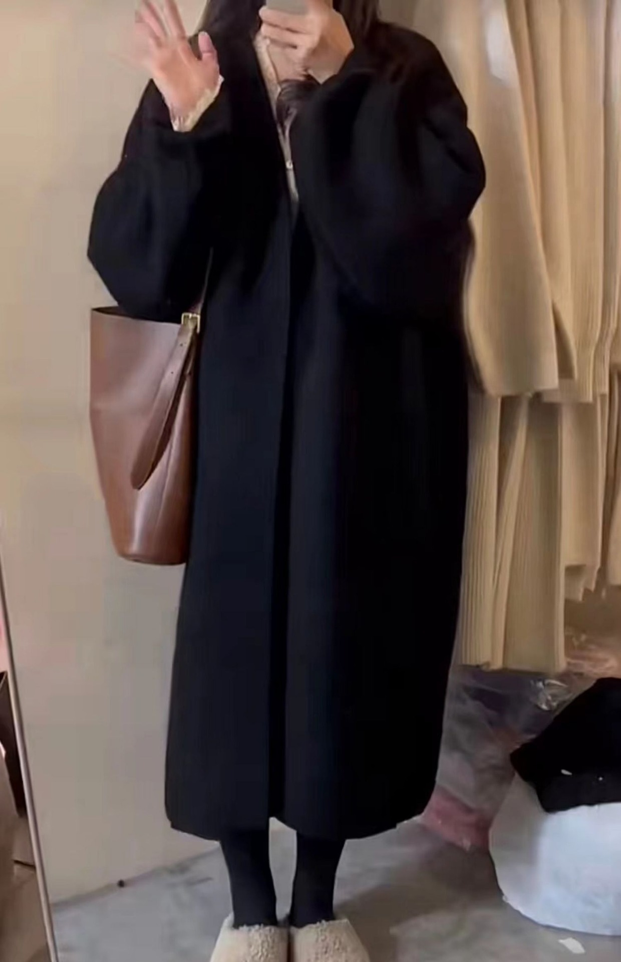 ᴷᴼᴿᴱᴬ 正韓🇰🇷 暖冬慵懶風長板針織大衣（六色）