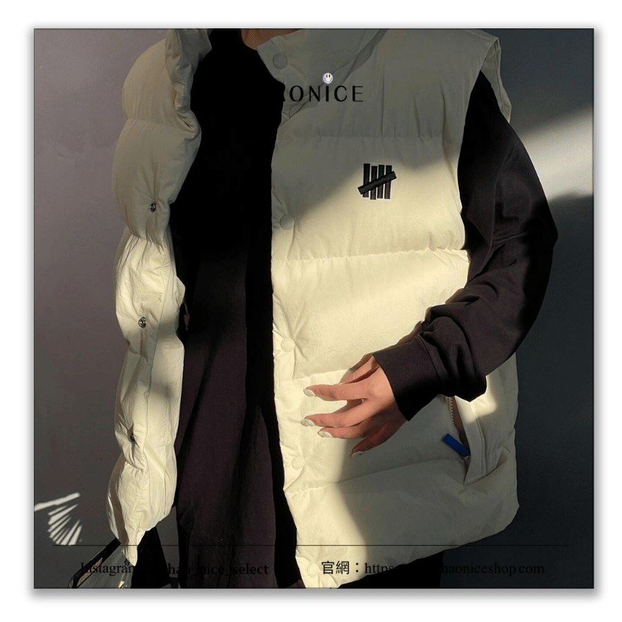 【HAO NICE】24SS UNDEFEATED 100%正品🔥輕盈卻不失保暖 logo羽絨背心外套 馬甲