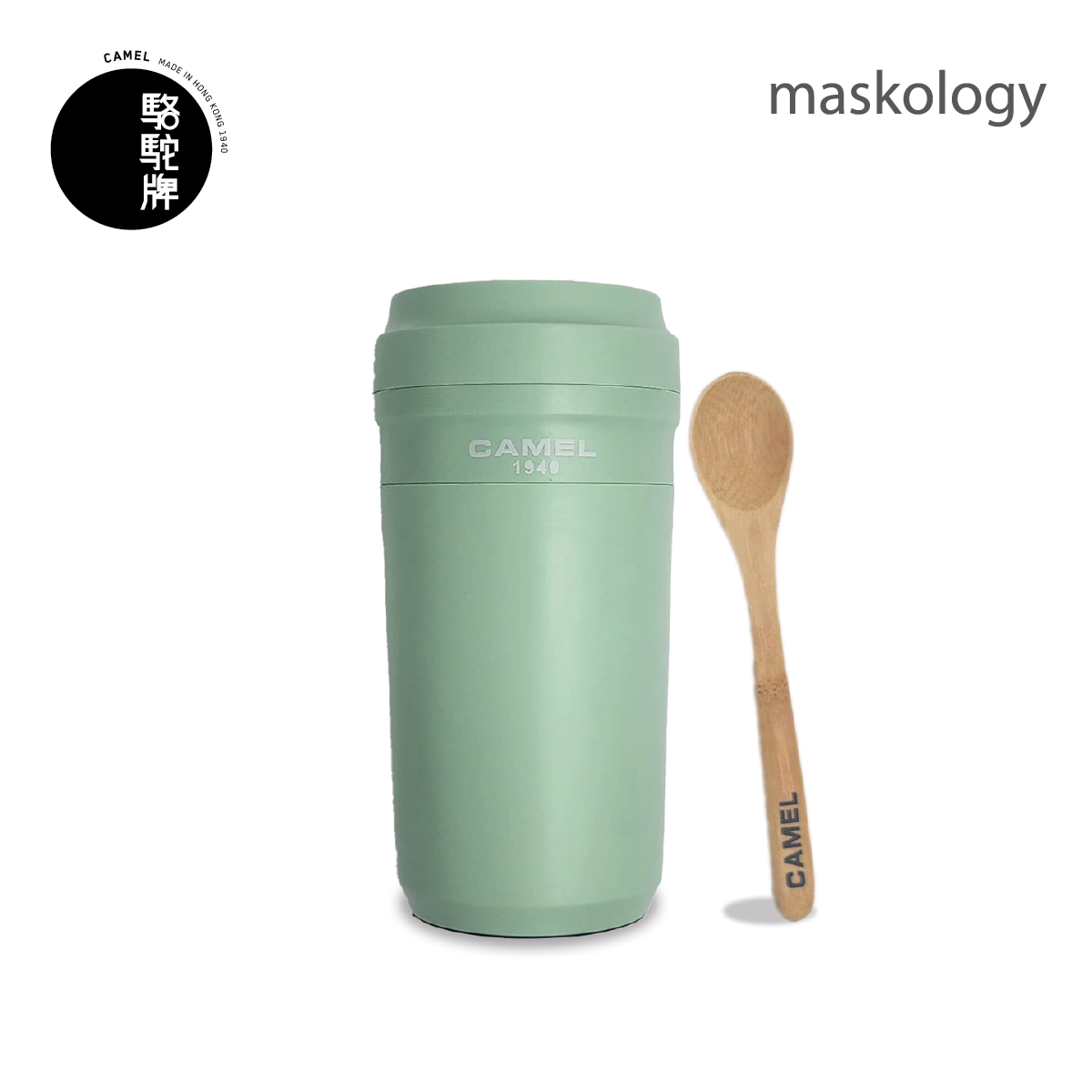 【Member Extra 10% off】Camel 駱駝牌  - CUPPA28 Double Layer Vacuum Glass Liner Thermos Mug 280ml -  GN