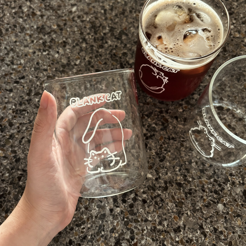 BLANKCAT．簡約玻璃杯┃共三款