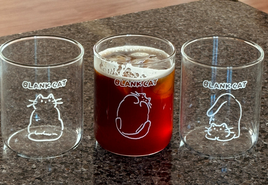 BLANKCAT．簡約玻璃杯┃共三款