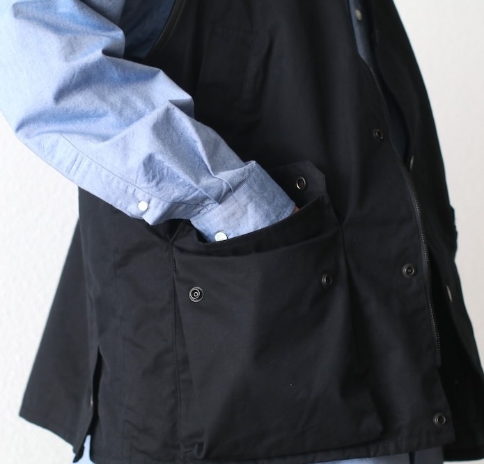 KAPTAIN SUNSHINE OVER VEST - BLACK PRE ORDER ITEM (預訂中)