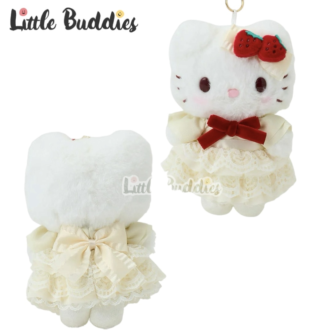 日本 Sanrio 草莓奶油蛋糕系列 - 公仔匙扣