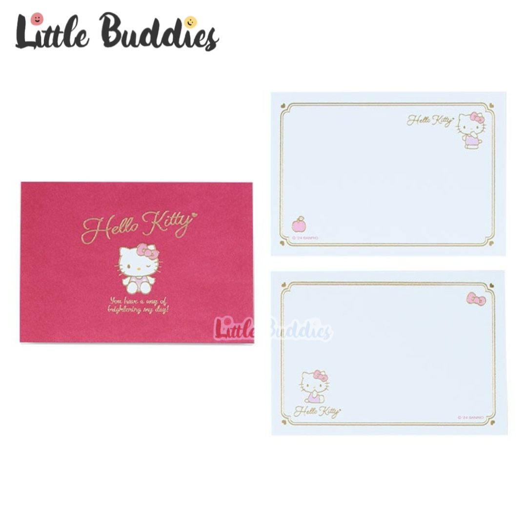 日本 Sanrio 簡約文具系列 - 便條紙 (10入)