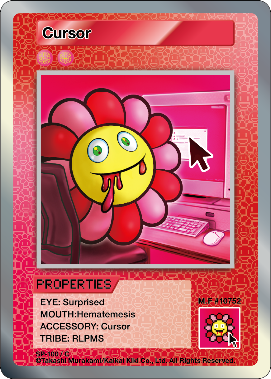 TAKASHI MURAKAMI 108 FLOWERS ENGLISH SP-100 C