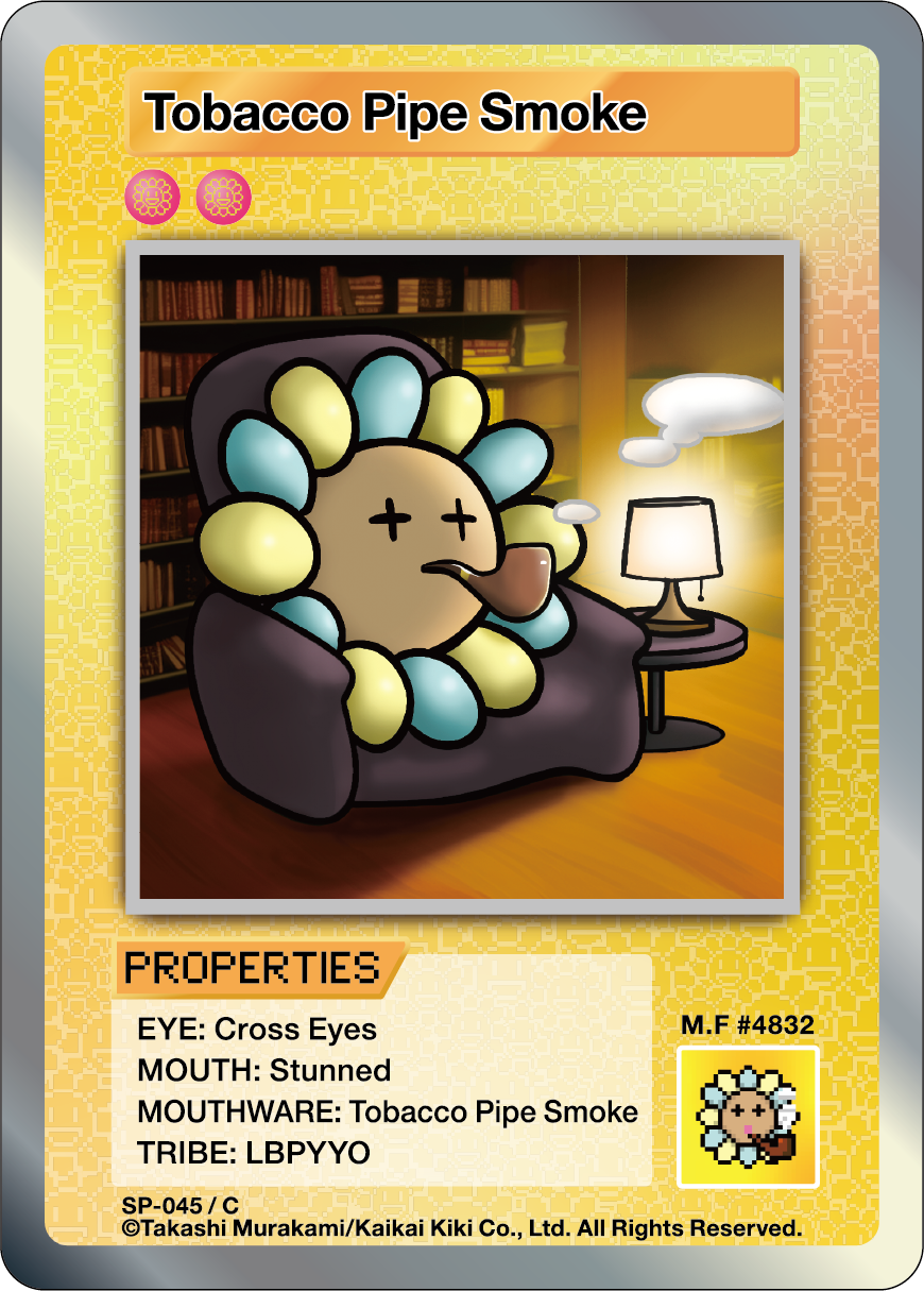 TAKASHI MURAKAMI 108 FLOWERS ENGLISH SP-045 C