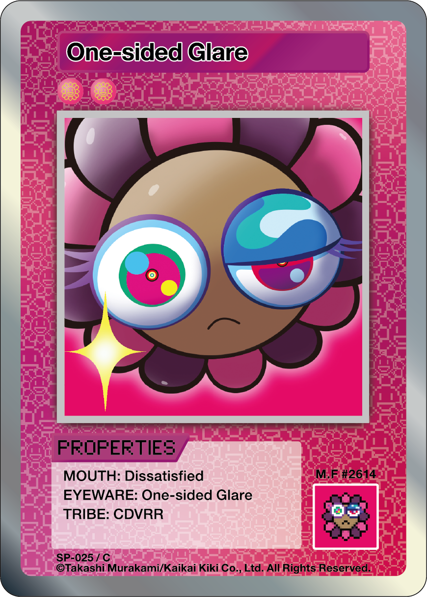 TAKASHI MURAKAMI 108 FLOWERS ENGLISH SP-025 C