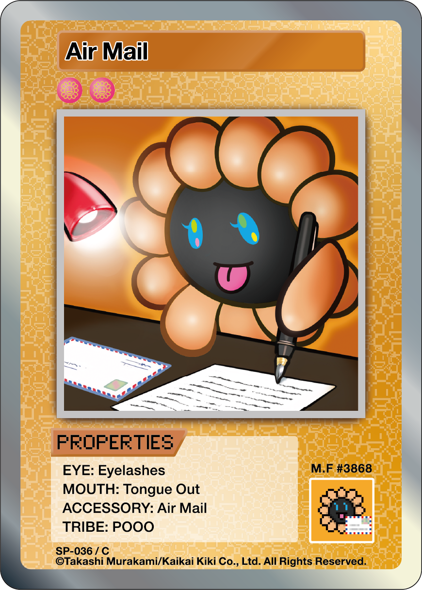 TAKASHI MURAKAMI 108 FLOWERS ENGLISH SP-036 C